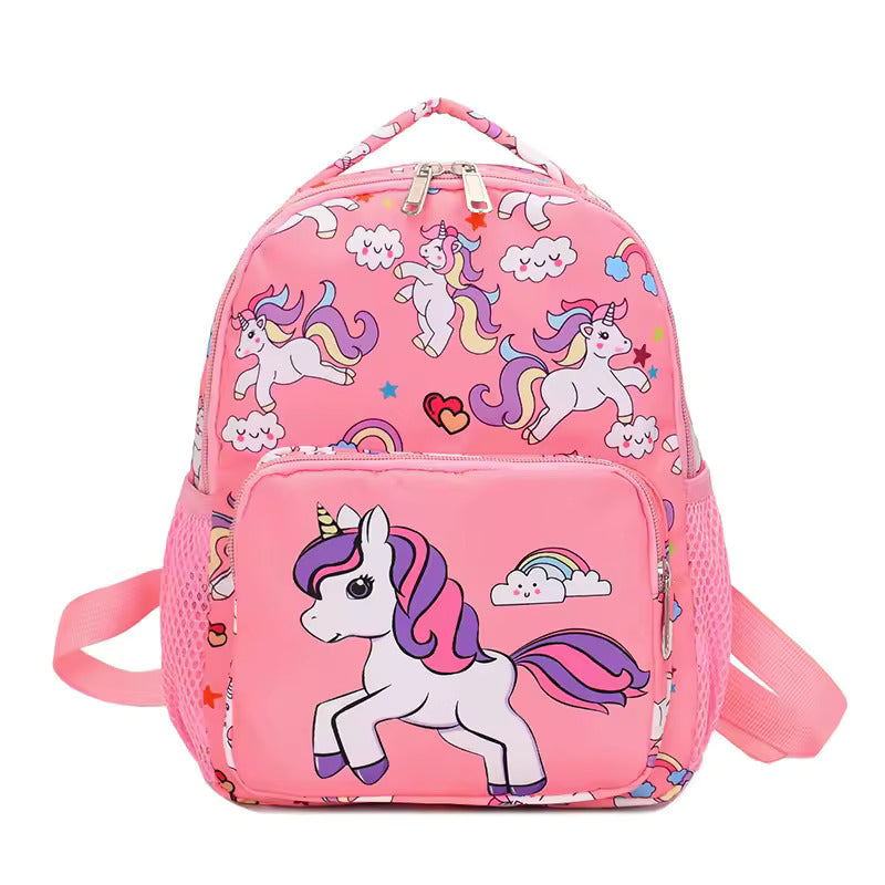 Girls' Bag  Cute Pony Backpack Children's Kindergarten Cartoon Backpack