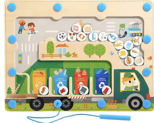T6 Magnetic Waste Sorting Toys